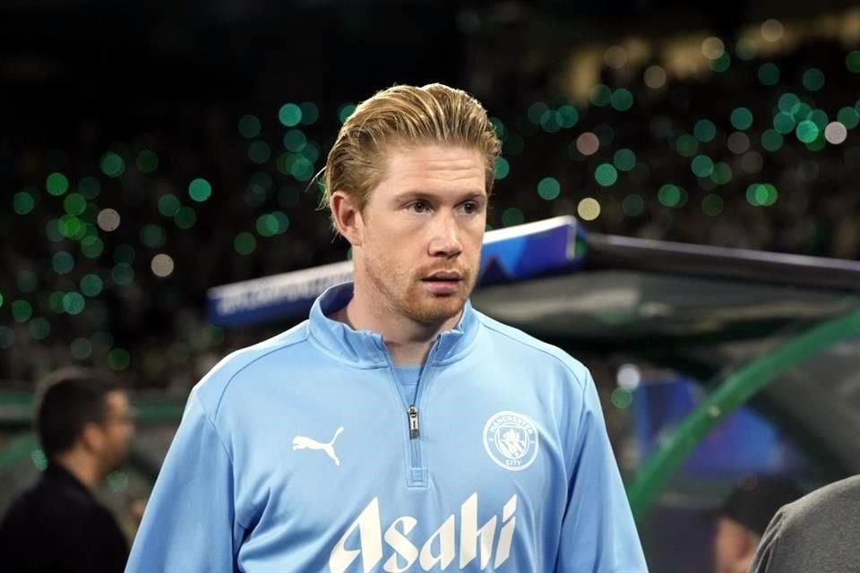 Kevin De Bruyne no ha estado bien físicamente.