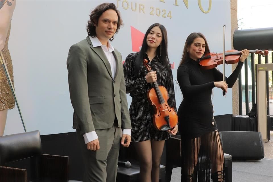 Rock, boleros, música clásica y mexicana, entre otros géneros, es lo que ofrecerá el trío de violinistas Arcano en el Auditorio Nacional.