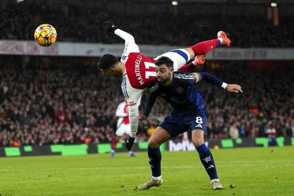 Arsenal se ubica en el tercer lugar general en la Premier League.