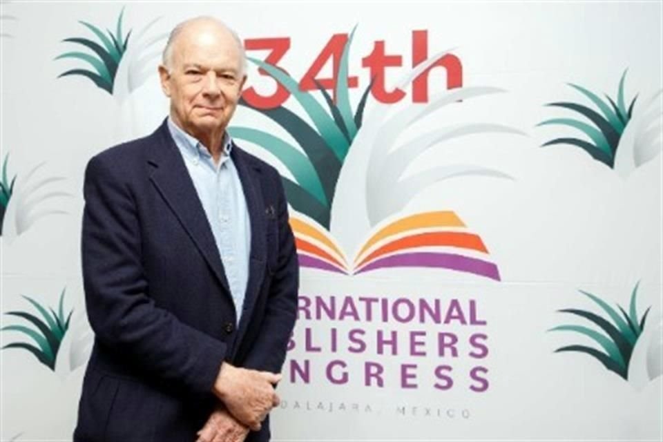 El historiador Enrique Krauze estuvo en un encuentro de editores en Guadalajara, Jalisco.