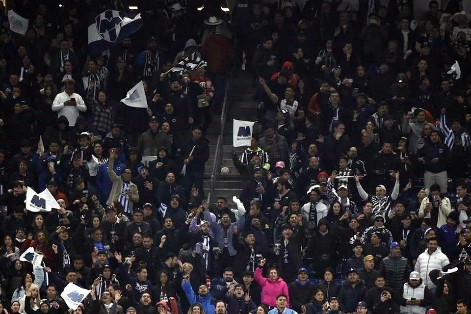 Más de la celebración de Rayados por su pase a la Final.