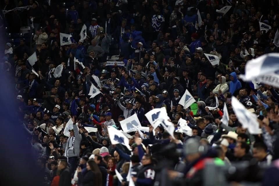 Más de la celebración de Rayados por su pase a la Final.