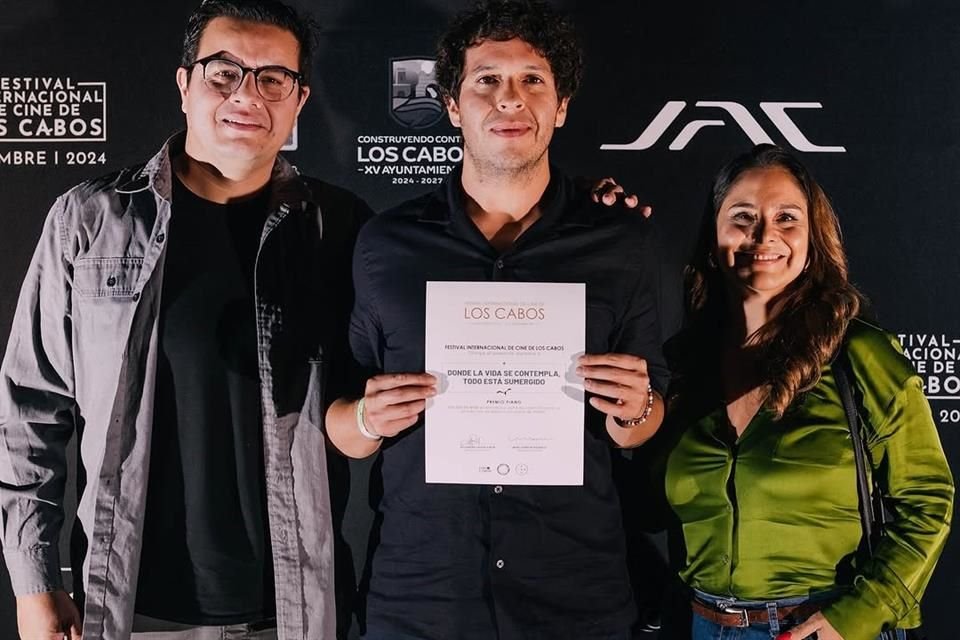 La mayoría de los ganadores estuvieron presentes en el lugar.