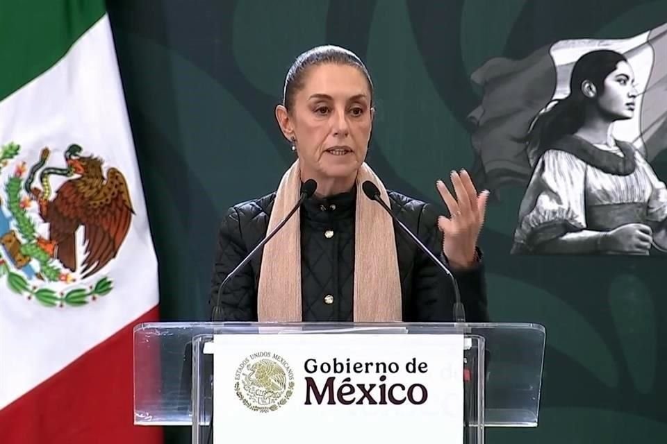 La Presidenta Claudia Sheinbaum dijo que el T-MEC es la única forma de enfrentar con éxito la competencia económica y comercial con China.