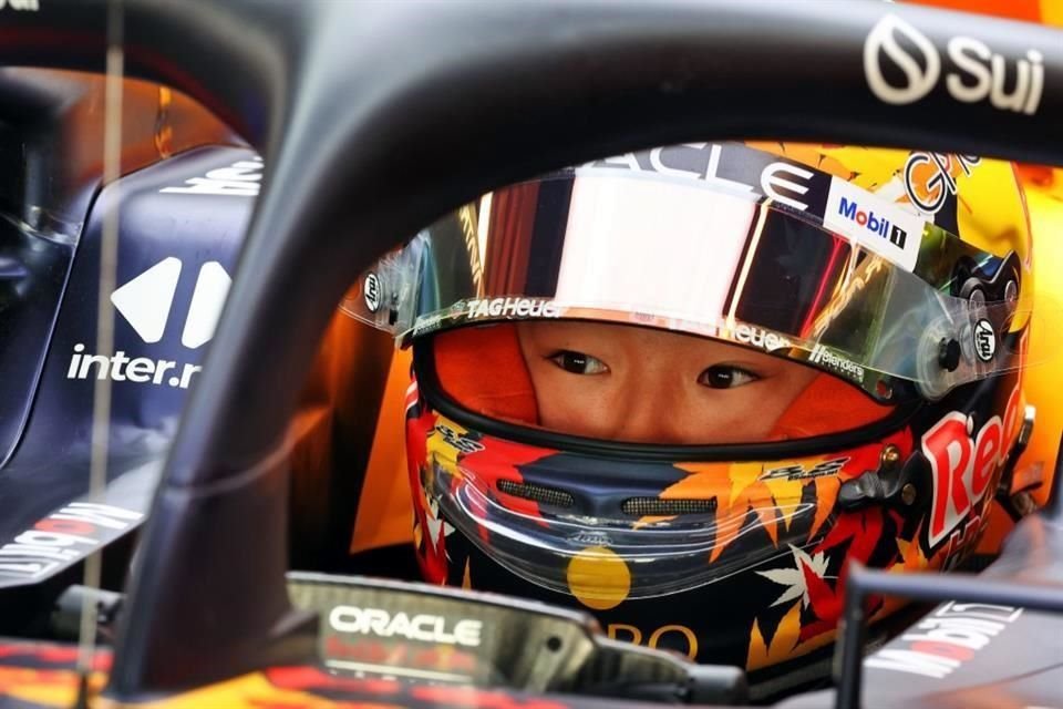 Yuki Tsunoda se sintió bien en el RB20.