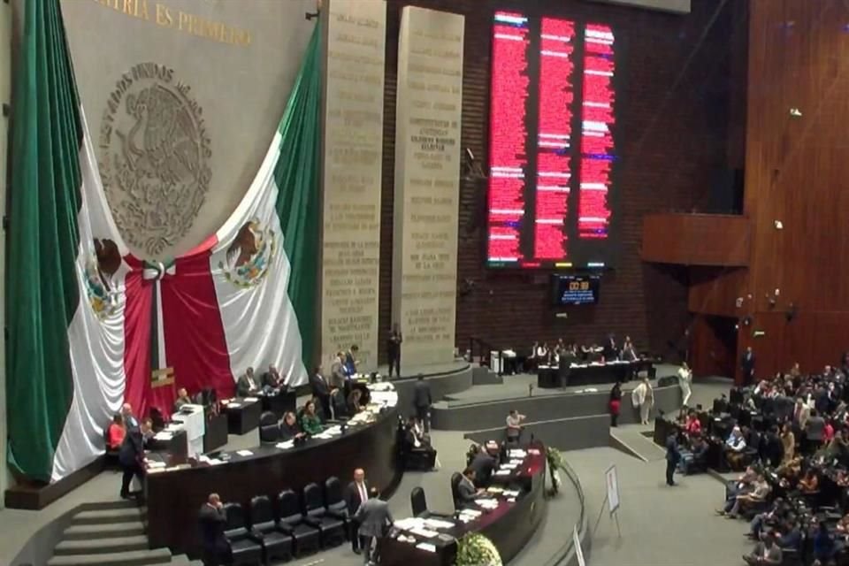 Cámara de Diputados aprobó en lo general paquete de leyes secundarias a reforma al PJ, entre las que se incluye la Ley de Carrera Judicial.