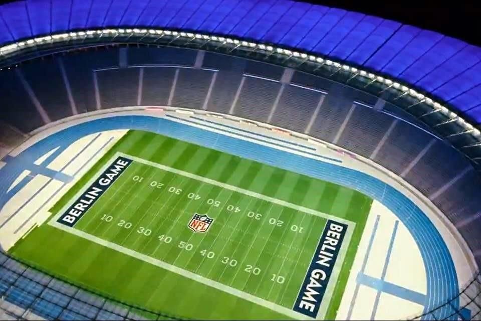 Berlín albergará tres partidos de la NFL.