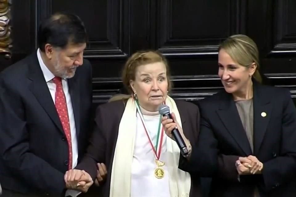 Ninfa María Deándar Martínez fue presentada como una periodista defensora implacable de la libertad de expresión y de los derechos humanos.