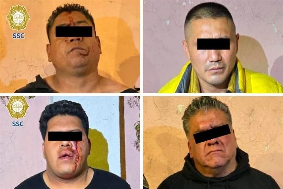 Las autoridades precisaron que cinco hombres y una mujer fueron detenidos, entre ellos Arnulfo Aguilar Vázquez, propietario del Sonido Cóndor.