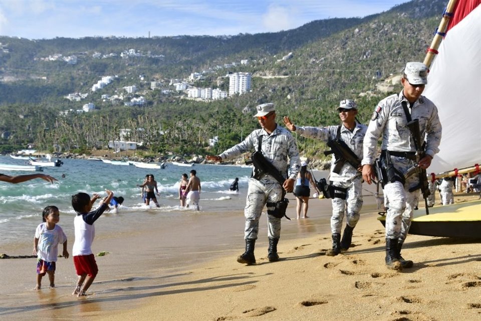 En 2024 han sido asesinadas al menos 695 personas en Acapulco, Guerrero, pese a despliegue de 10 mil elementos de la Guardia Nacional.