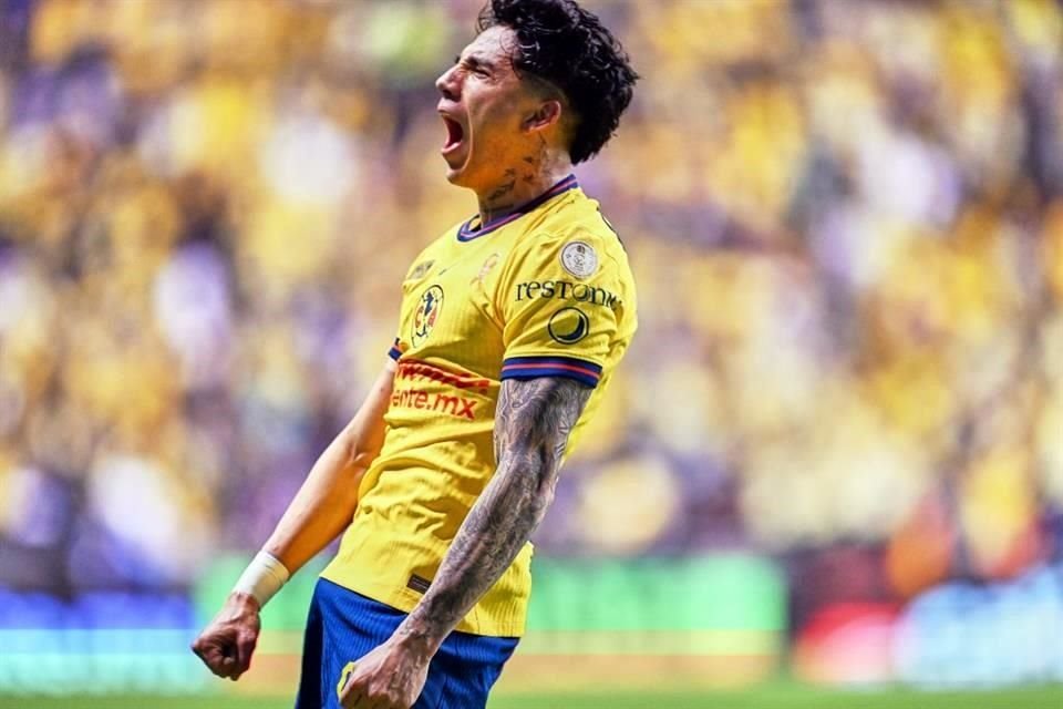 Así desahogó Kevin Álvarez el grito de gol tras el empate americanista.