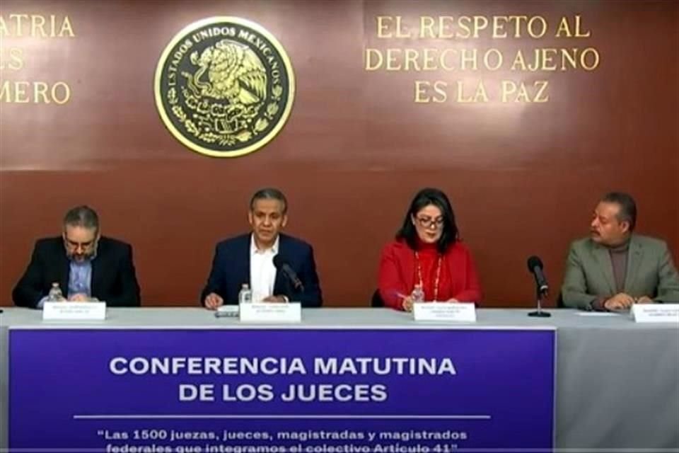 En la conferencia de jueces, se llamó a la Presidenta Sheinbaum a informarse del PJ con datos duros y no sólo con la visión del ex ministro Zaldívar.