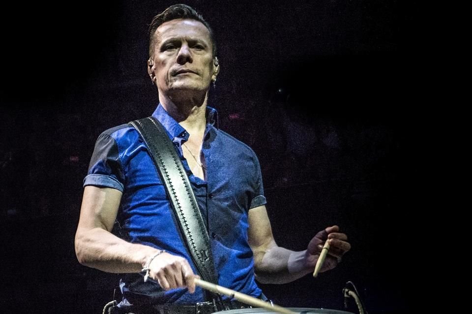 Larry Mullen Jr. estuvo ausente en la residencia de U2 en Las Vegas.