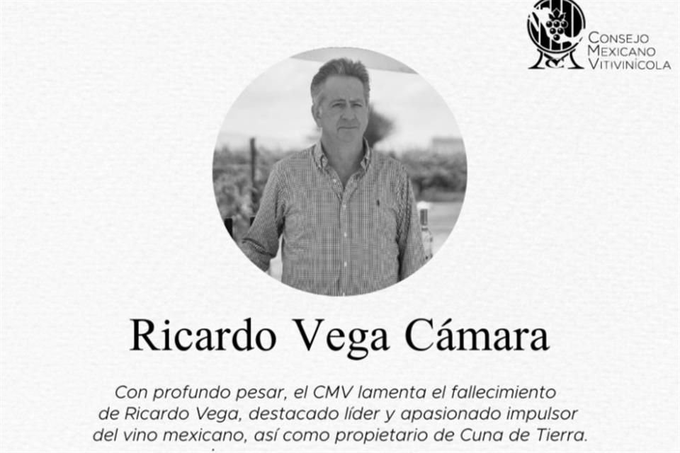 Ricardo Vega, empresario vinícola, fue atacado la mañana de ayer 14 de diciembre, según medios locales.