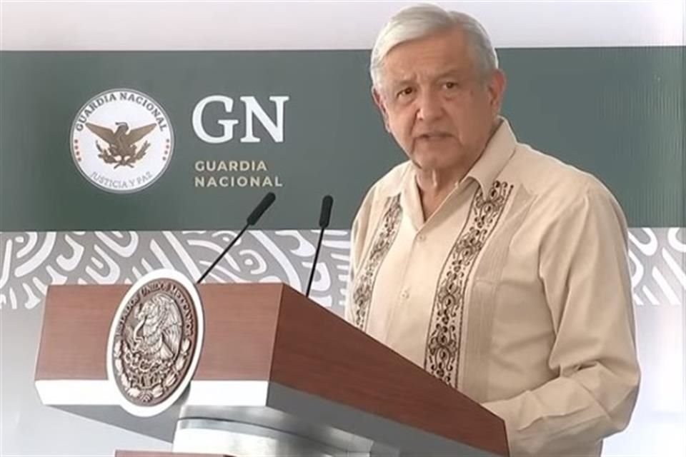 El Presidente Andrés Manuel López Obrador.