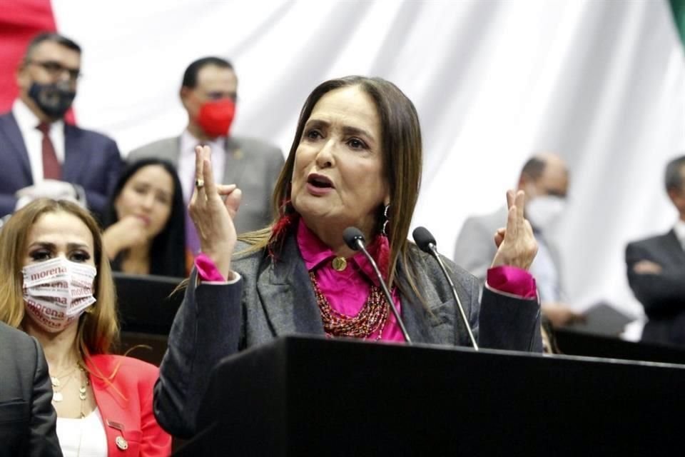 Patricia Armendáriz, diputada federal por Morena.