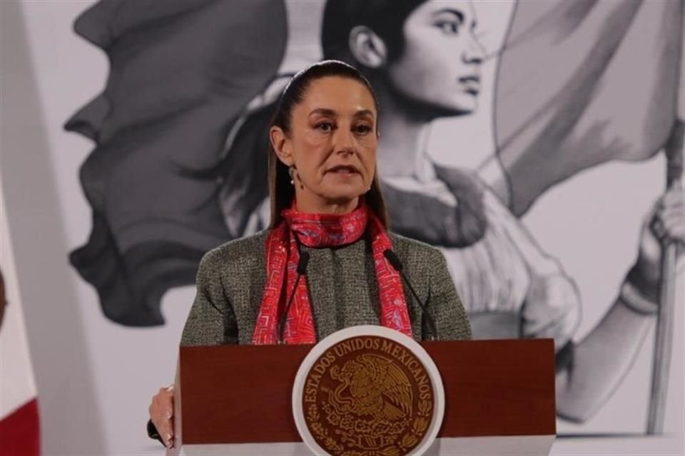 Claudia Sheinbaum, Presidenta de México.