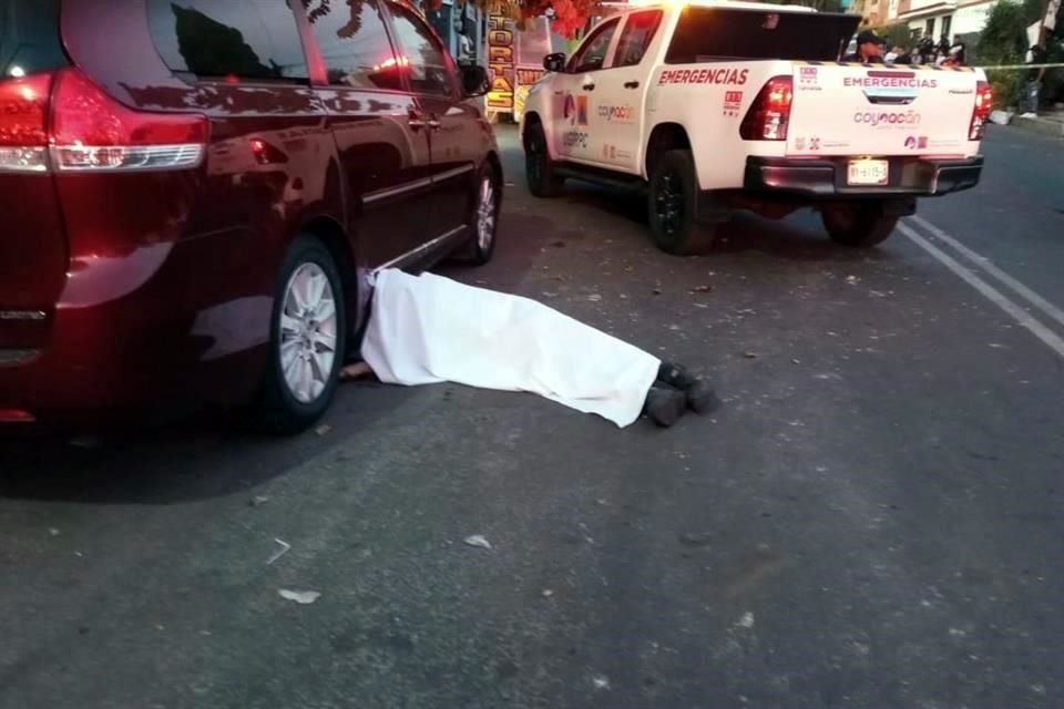 Una persona falleció en el lugar.