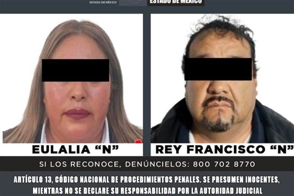 Eulalia Chino, regidora de Amanalco, y su esposo Rey Francisco, funcionario del DIF municipal, fueron detenidos por el delito de secuestro exprés.