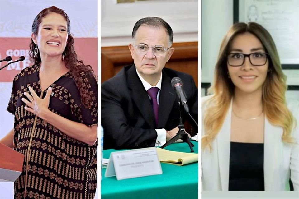 El Consejo Judicial palomeó ayer a los tres aspirantes a ser titular de la Fiscalía de CDMX: Bertha Alcalde, Ulrich Richter y Anaid Valero.