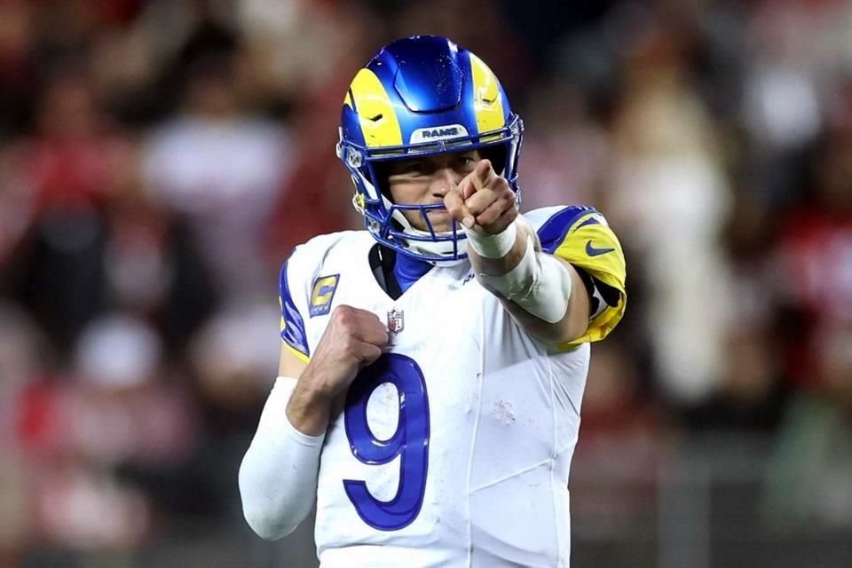 Matthew Stafford se ha cargado a la ofensiva de los Rams.