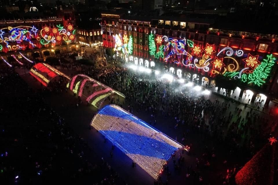 La Verbena estará en la Plaza de la Constitución desde este martes 17 hasta el 30 de diciembre.