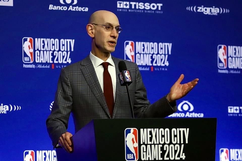 Adam Silver adelantó la noticia en México y hoy se hizo oficial.