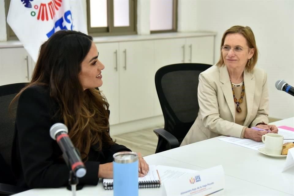 Alessandra Rojo de la Vega se reunió con la embajadora de Francia en México, Delphine Borion, debido a la próxima intervención, que acompañará la Alcaldía.