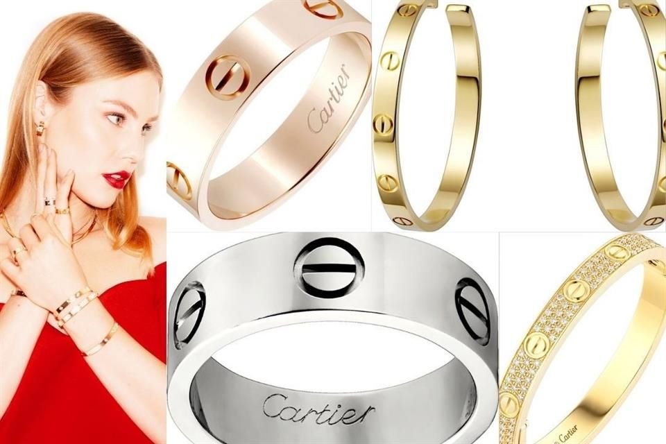 La colección 'Love', de Cartier, es ideal para festejar a todos tus seres queridos estos días; descubre todos sus ejemplares.