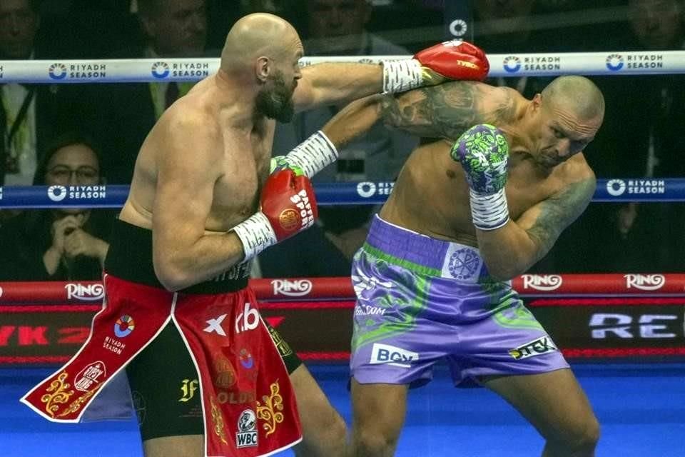 Tyson Fury no pudo de nuevo con el ucraniano.