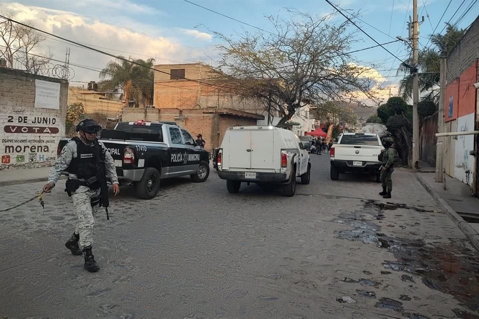 Un joven de aproximadamente 23 años fue asesinado a tiros en la Colonia Jardines de Santa María, en Tlaquepaque.