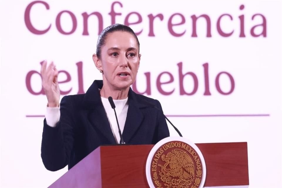 Claudia Sheinbaum, Presidenta de México.