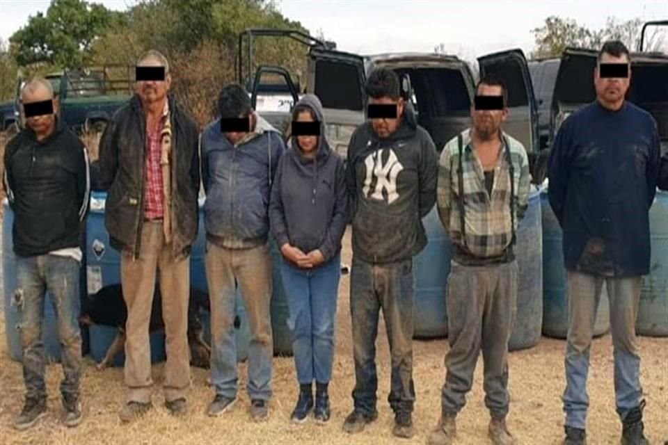 'La Italiana' fue detenida junto con seis cómplices.