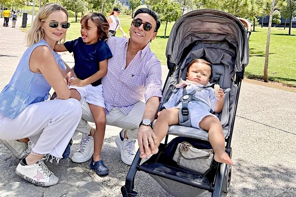 Adal Ramones festejará con sus hijos más pequeños.