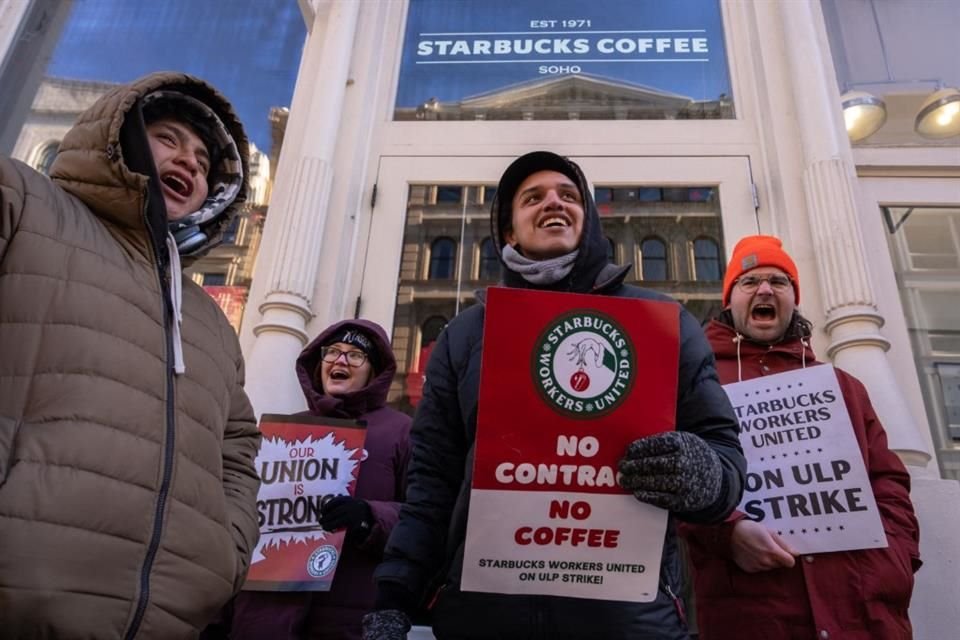 Los paros comenzaron el 20 de diciembre en un puñado de locales de Chicago, Los Ángeles y Seattle.