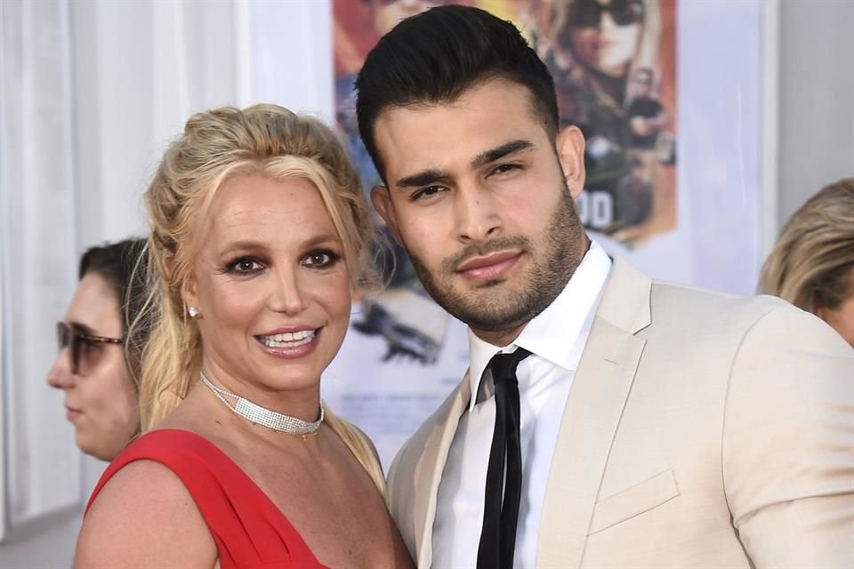 Los hijos de Spears no asistieron a su boda con Sam Asghari en 2022.