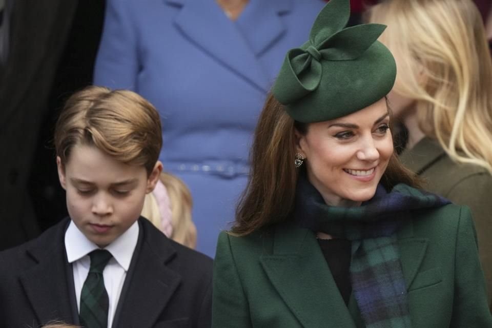 El partido contó con la presencia de Kate Middleton, quien observó desde la banda con gran orgullo