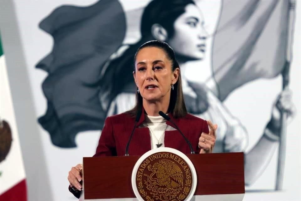 Claudia Sheinbaum, Presidenta de México.