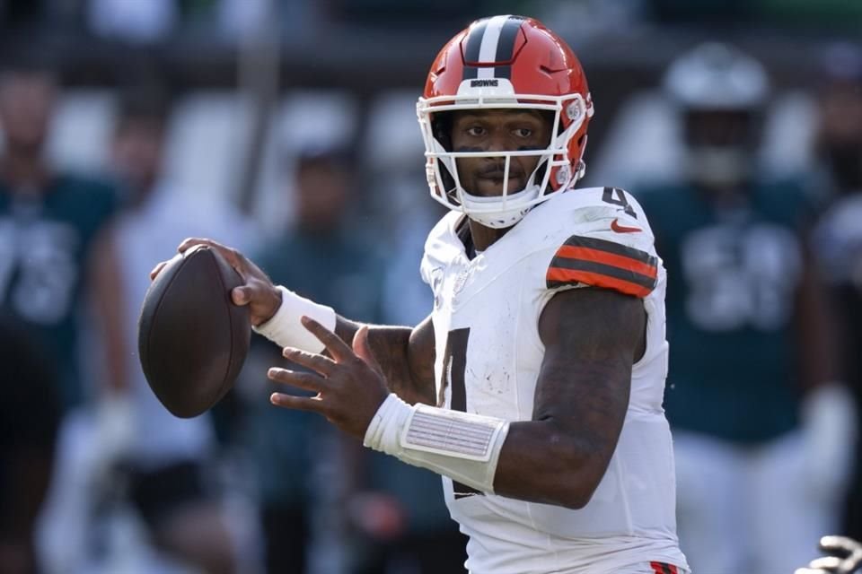 Entre suspensiones y lesiones, el paso de Deshaun Watson con los Browns ha estado lejos del esperado, más por el millonario contrato.