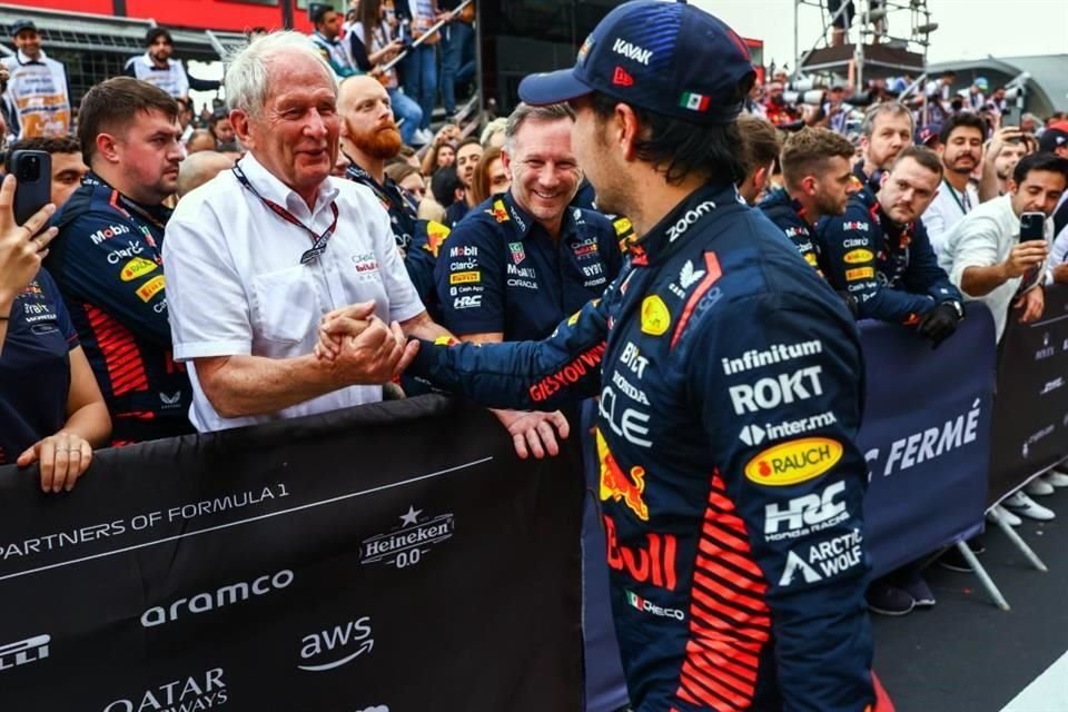 Helmut Marko esperaba que Checo recuperara su nivel.