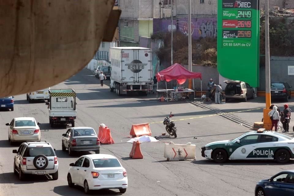 Según primeras versiones, en el accidente pudo estar involucrado un vehículo de carga.