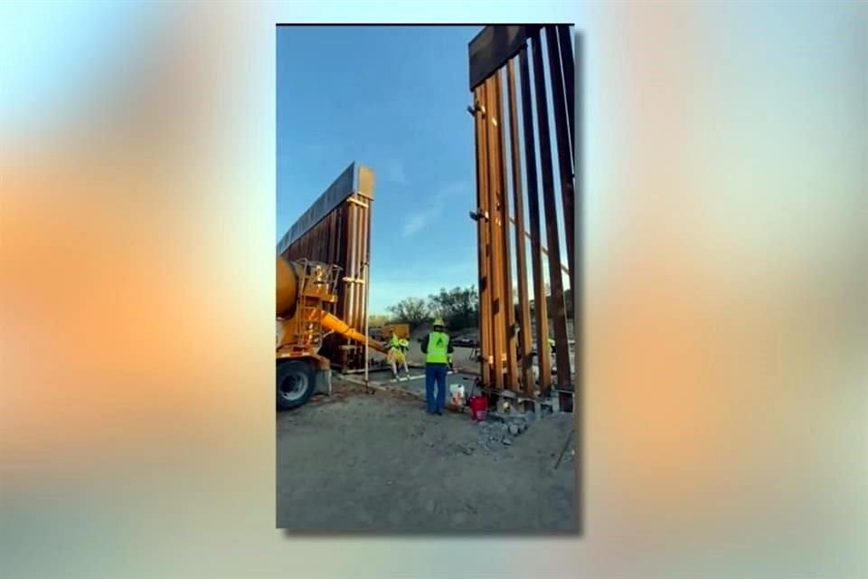 El Gobernador de Texas, Gregg Abbott, mostró los avances en la construcción del muro fronterizo en zonas como Acuña-Del Rio y Piedras Negras-Eagle Pass.