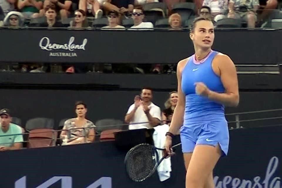 Aryna Sabalenka avanzó a la tercera ronda.