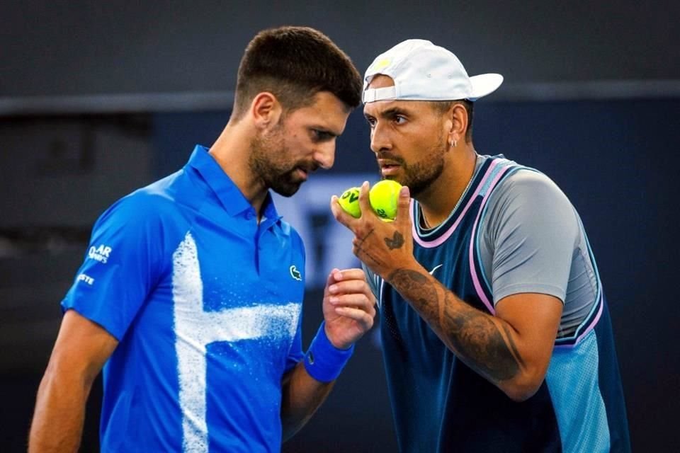 Novak Djokovic y Nick Kyrgios estuvieron a punto de vencer a Venus y Mektic, pero sufrieron una remontada de tres puntos en el tie-break.