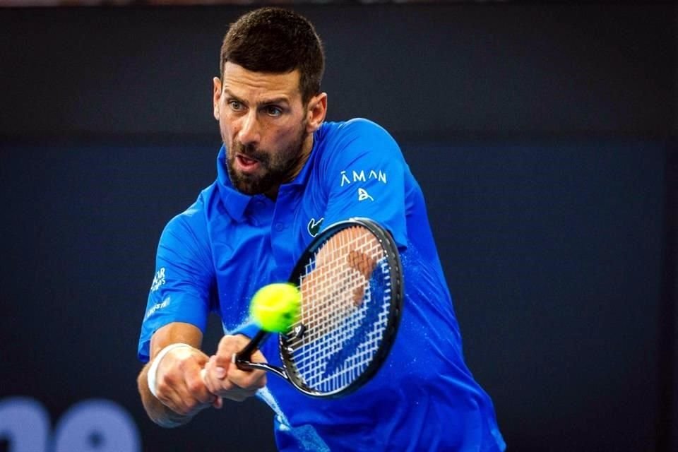 Novak Djokovic seguirá su participación en los singles del Torneo de Brisbane, donde enfrentará en Octavos al francés Gael Monfils.