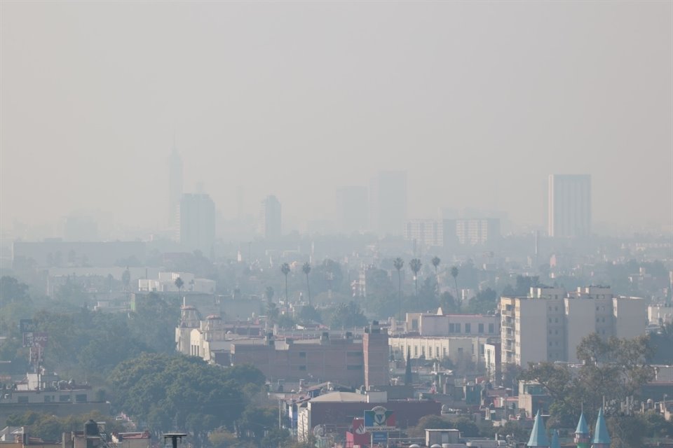 La CAME activó la Fase 1 de Contingencia Ambiental Regional por partículas PM 2.5 para la zona noreste del Valle de México.