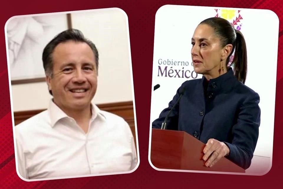 La Presidenta Claudia Sheinbaum informó en conferencia matutina que Cuitláhuac García, ex Gobernador de Veracruz, será director de Cenagas.