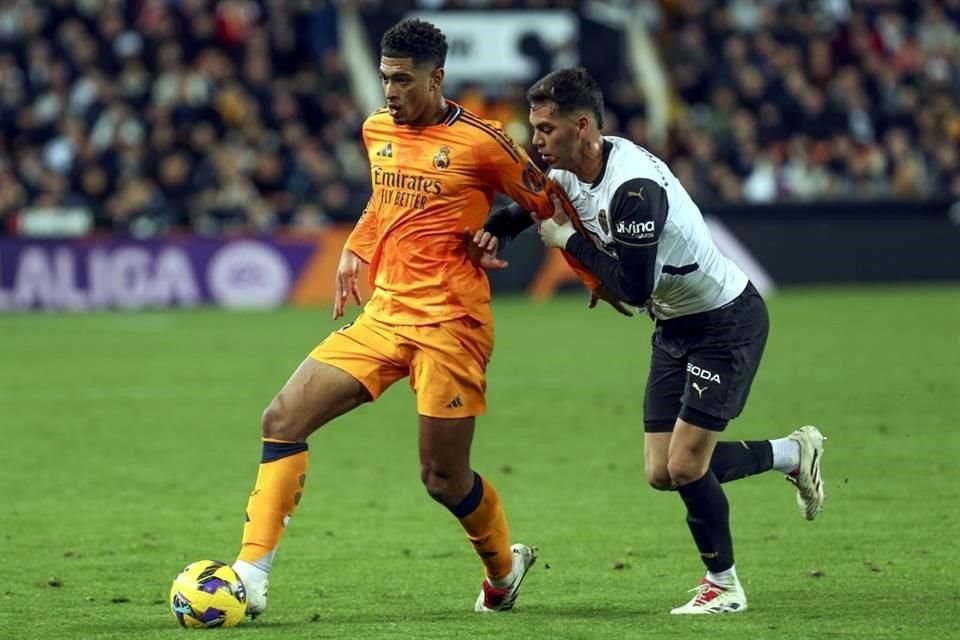 El Madrid batalló con el Valencia.