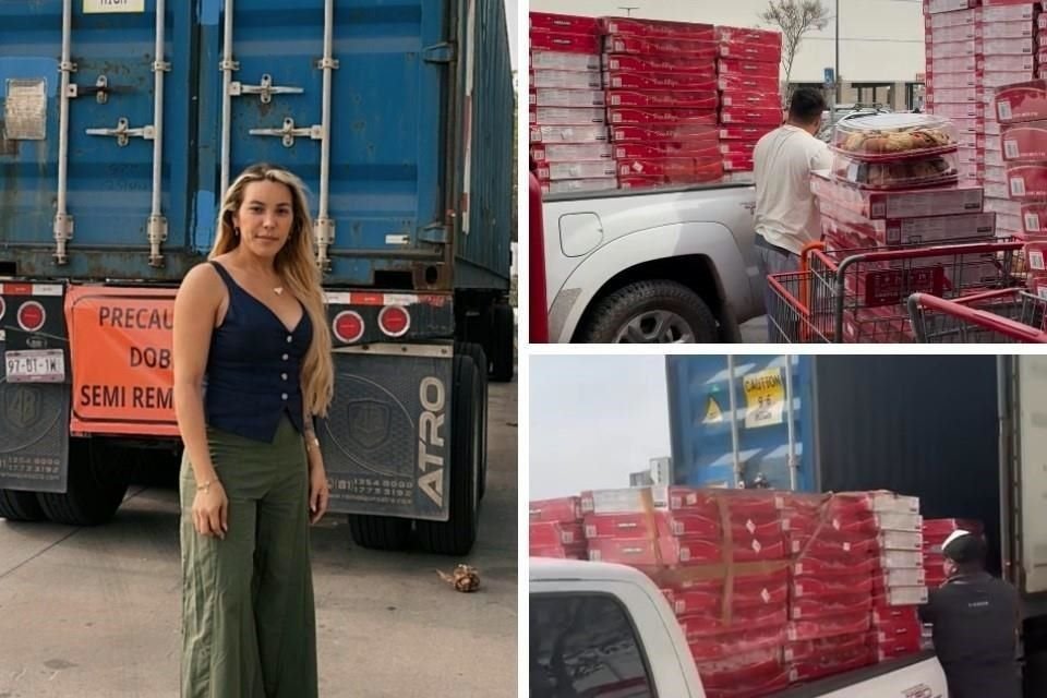 Ximena Figueroa, ex candidata a diputada local del PVEM en Colima, llenó tráiler con más de 800 roscas de Reyes de Costco en Guadalajara, para revenderlas.