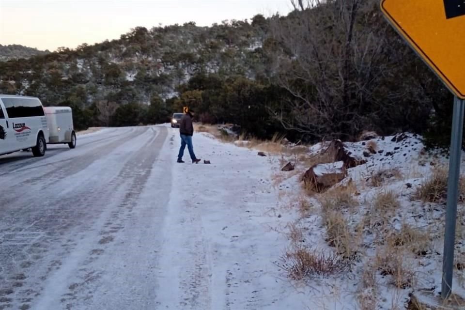 Autoridades pronosticaron caída de nieve o aguanieve y temperaturas mínimas de entre -10 y -15 grados centígrados en municipios de la Sierra Tarahumara.